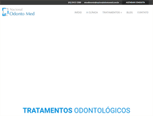 Tablet Screenshot of clinicaodontologicarecife.com.br